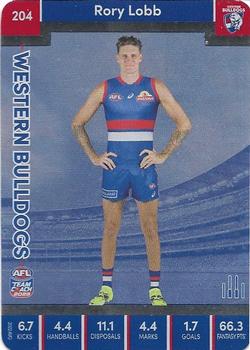 2023 AFL TeamCoach - Silver #204 Rory Lobb Front